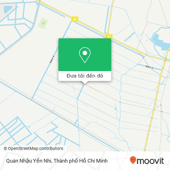 Bản đồ Quán Nhậu Yến Nhi, ĐƯỜNG Láng Le-Bàu Cò Huyện Bình Chánh, Thành Phố Hồ Chí Minh