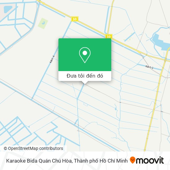 Bản đồ Karaoke Bida Quán Chú Hòa