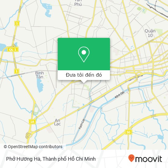 Bản đồ Phở Hương Hà, ĐƯỜNG Bình Phú Quận 6, Thành Phố Hồ Chí Minh