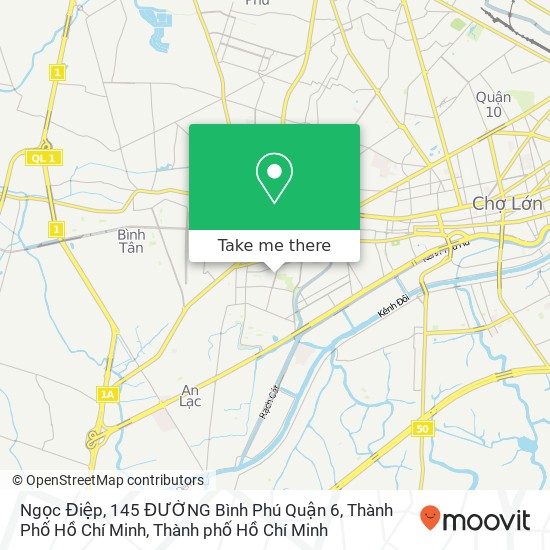 Bản đồ Ngọc Điệp, 145 ĐƯỜNG Bình Phú Quận 6, Thành Phố Hồ Chí Minh