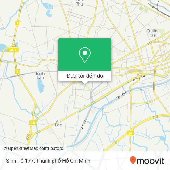 Bản đồ Sinh Tố 177, 177 ĐƯỜNG Bình Phú Quận 6, Thành Phố Hồ Chí Minh