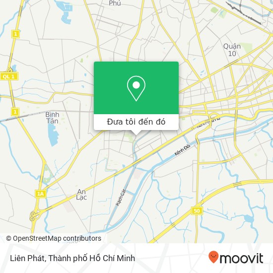 Bản đồ Liên Phát, 214B ĐƯỜNG Nguyễn Văn Luông Quận 6, Thành Phố Hồ Chí Minh