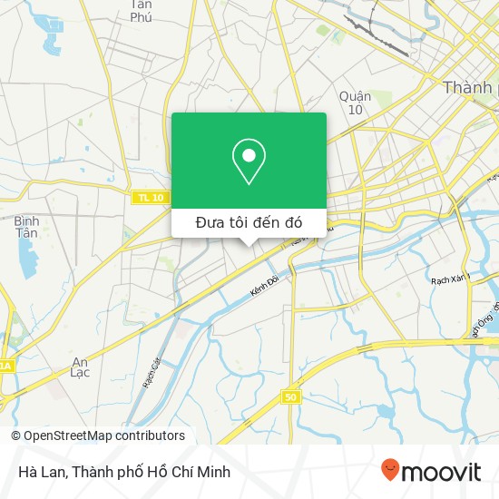 Bản đồ Hà Lan, 145 ĐƯỜNG Phạm Văn Chí Quận 6, Thành Phố Hồ Chí Minh