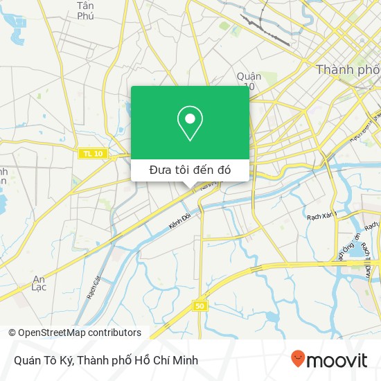 Bản đồ Quán Tô Ký, 17 ĐƯỜNG Chu Văn An Quận 6, Thành Phố Hồ Chí Minh