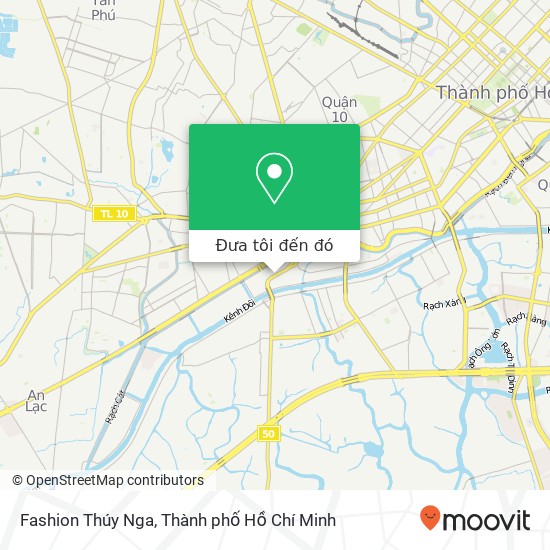 Bản đồ Fashion Thúy Nga, ĐƯỜNG Tùng Thiện Vương Quận 8, Thành Phố Hồ Chí Minh
