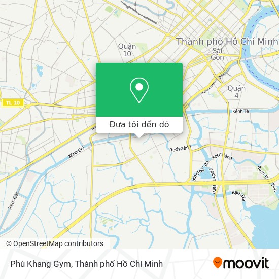 Bản đồ Phú Khang Gym