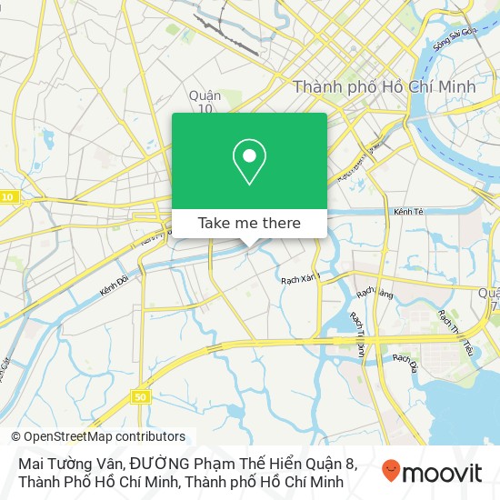 Bản đồ Mai Tường Vân, ĐƯỜNG Phạm Thế Hiển Quận 8, Thành Phố Hồ Chí Minh