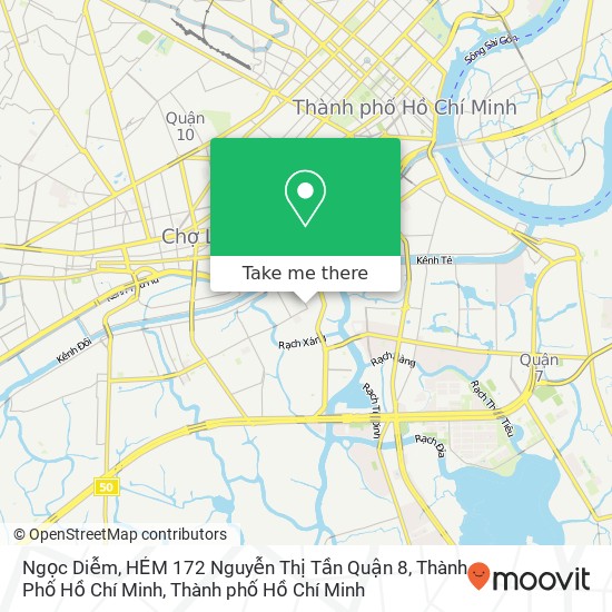 Bản đồ Ngọc Diễm, HẺM 172 Nguyễn Thị Tần Quận 8, Thành Phố Hồ Chí Minh