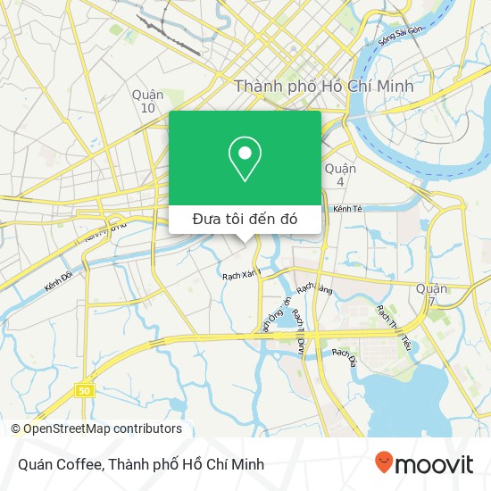 Bản đồ Quán Coffee, ĐƯỜNG Nguyễn Thị Tần Quận 8, Thành Phố Hồ Chí Minh