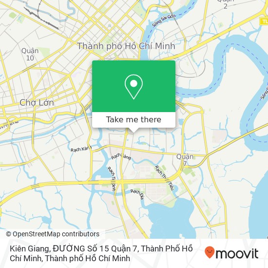Bản đồ Kiên Giang, ĐƯỜNG Số 15 Quận 7, Thành Phố Hồ Chí Minh