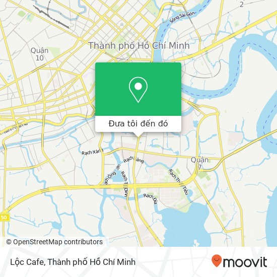 Bản đồ Lộc Cafe, ĐƯỜNG Nguyễn Hữu Thọ Quận 7, Thành Phố Hồ Chí Minh