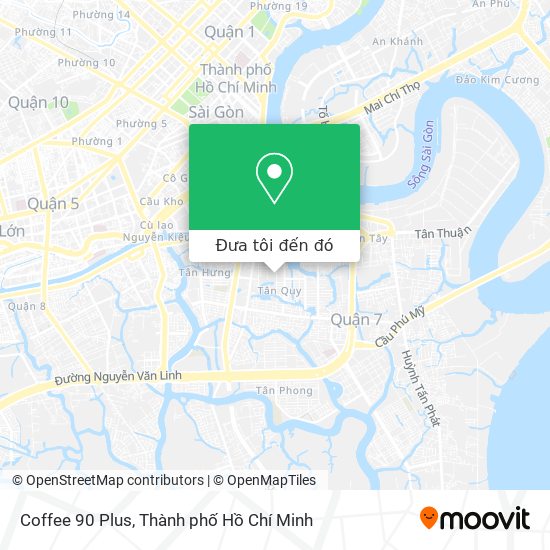 Bản đồ Coffee 90 Plus