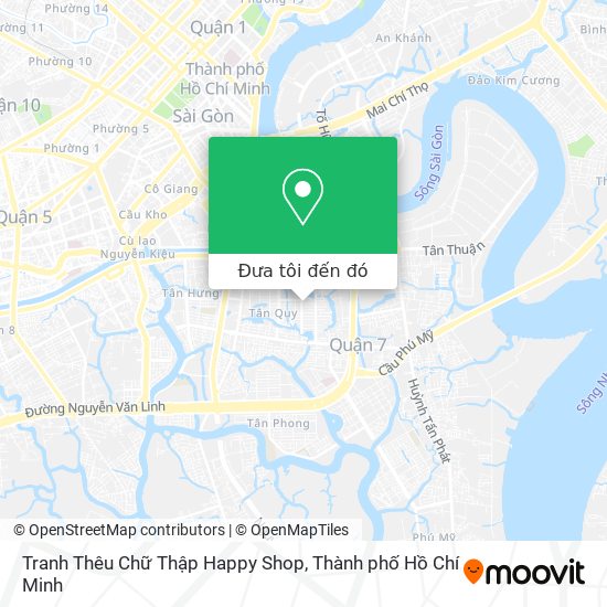 Bản đồ Tranh Thêu Chữ Thập Happy Shop