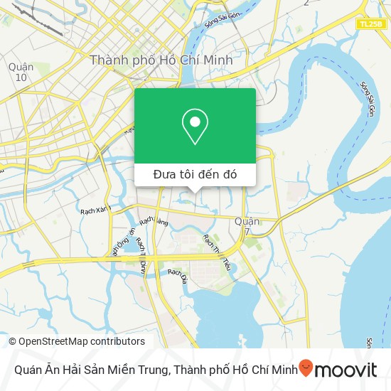 Bản đồ Quán Ăn Hải Sản Miền Trung, 58 ĐƯỜNG Số 25 Quận 7, Thành Phố Hồ Chí Minh