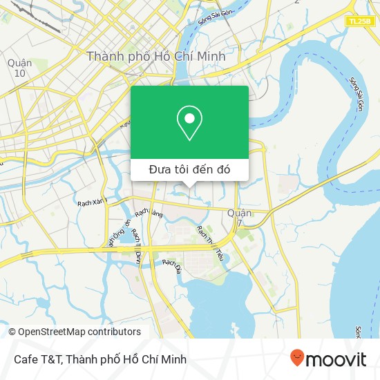Bản đồ Cafe T&T, ĐƯỜNG Số 27 Quận 7, Thành Phố Hồ Chí Minh