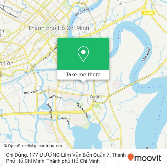 Bản đồ Chí Dũng, 177 ĐƯỜNG Lâm Văn Bền Quận 7, Thành Phố Hồ Chí Minh