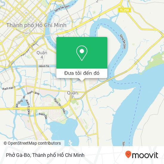 Bản đồ Phở Gà-Bò, 17 ĐƯỜNG Lý Phục Man Quận 7, Thành Phố Hồ Chí Minh