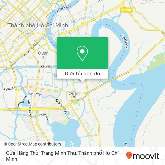 Bản đồ Cửa Hàng Thời Trang Minh Thư, 46 ĐƯỜNG Lý Phục Man Quận 7, Thành Phố Hồ Chí Minh