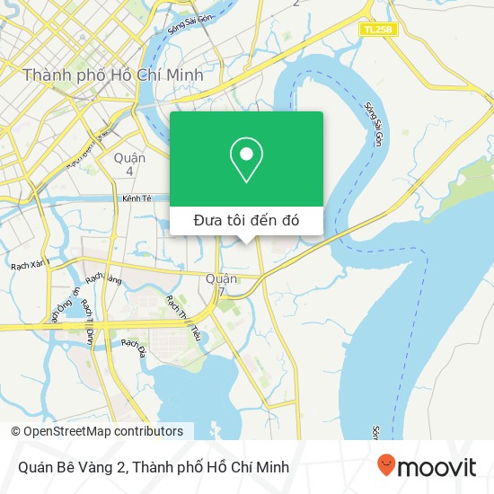 Bản đồ Quán Bê Vàng 2, 29 ĐƯỜNG Lý Phục Man Quận 7, Thành Phố Hồ Chí Minh