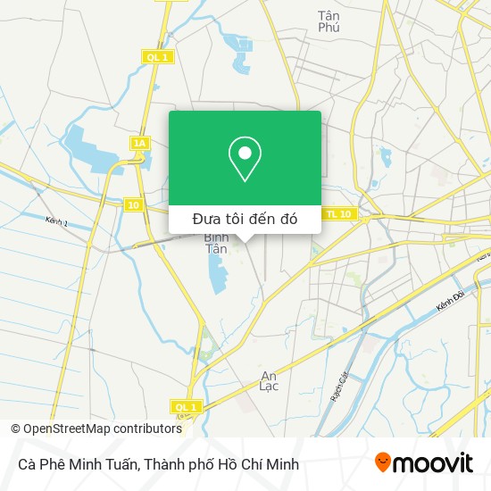 Bản đồ Cà Phê Minh Tuấn