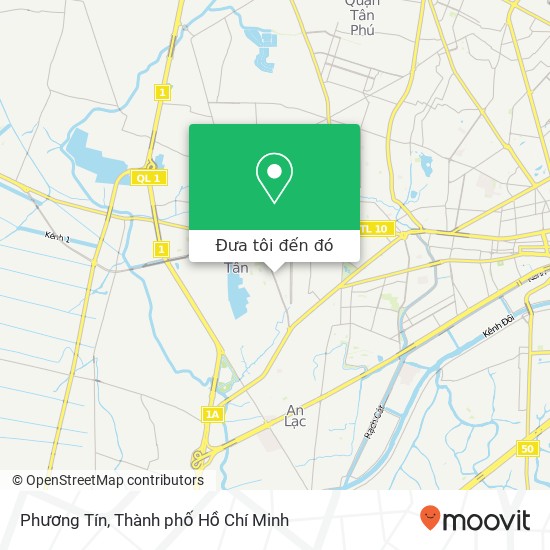 Bản đồ Phương Tín, 206 ĐƯỜNG Tên Lửa Quận Bình Tân, Thành Phố Hồ Chí Minh