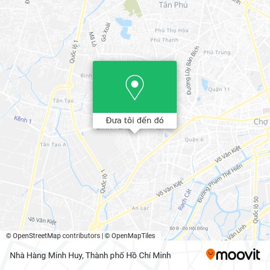 Bản đồ Nhà Hàng Minh Huy