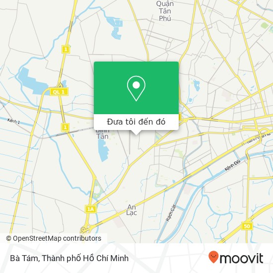 Bản đồ Bà Tám, ĐƯỜNG Số 10 Quận Bình Tân, Thành Phố Hồ Chí Minh