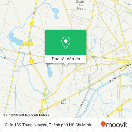 Bản đồ Cafe 139 Trung Nguyên, ĐƯỜNG Số 10 Quận Bình Tân, Thành Phố Hồ Chí Minh