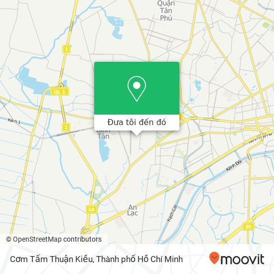 Bản đồ Cơm Tấm Thuận Kiều, 143 ĐƯỜNG Số 1 Quận Bình Tân, Thành Phố Hồ Chí Minh