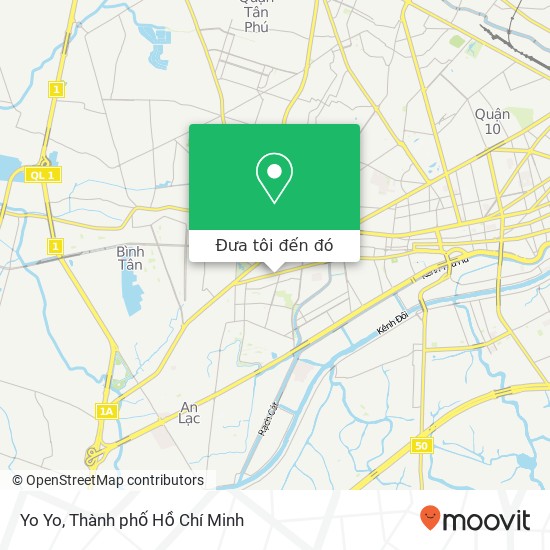 Bản đồ Yo Yo, 795 ĐƯỜNG Hậu Giang Quận 6, Thành Phố Hồ Chí Minh