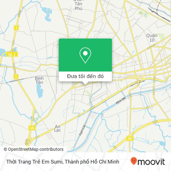 Bản đồ Thời Trang Trẻ Em Sumi, ĐƯỜNG Bình Phú Quận 6, Thành Phố Hồ Chí Minh