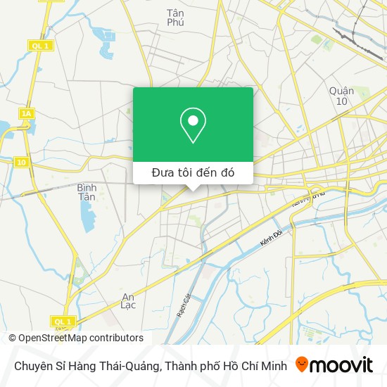 Bản đồ Chuyên Sỉ Hàng Thái-Quảng