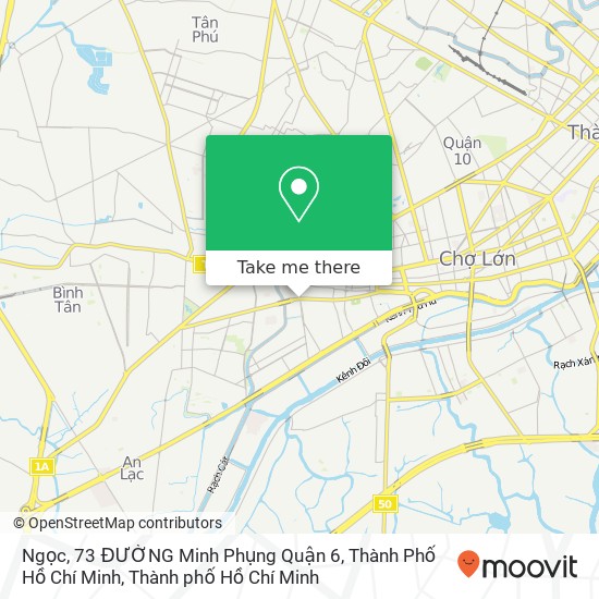 Bản đồ Ngọc, 73 ĐƯỜNG Minh Phụng Quận 6, Thành Phố Hồ Chí Minh