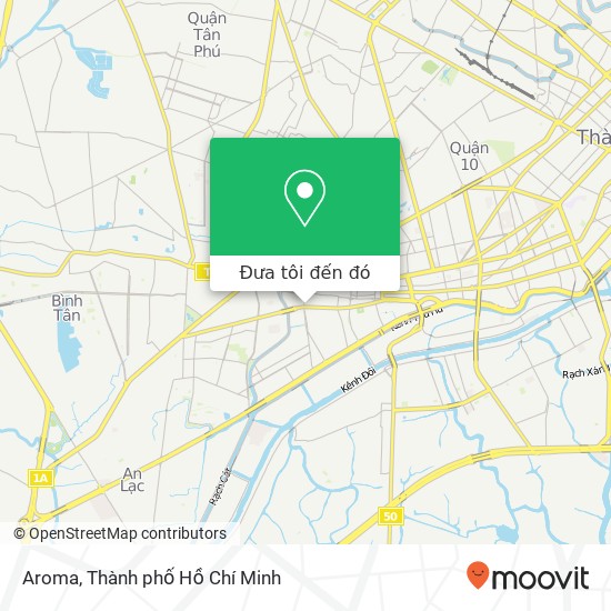 Bản đồ Aroma, 200A ĐƯỜNG Hậu Giang Quận 6, Thành Phố Hồ Chí Minh