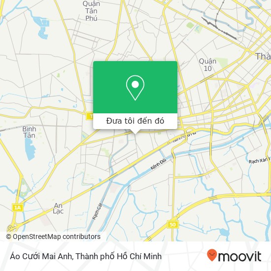 Bản đồ Áo Cưới Mai Anh, ĐƯỜNG Minh Phụng Quận 6, Thành Phố Hồ Chí Minh