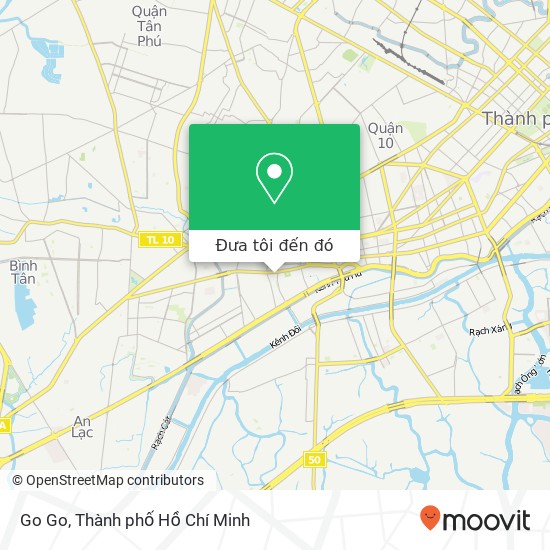 Bản đồ Go Go, ĐƯỜNG Cao Văn Lầu Quận 6, Thành Phố Hồ Chí Minh