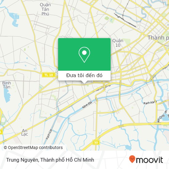 Bản đồ Trung Nguyên, ĐƯỜNG Hậu Giang Quận 6, Thành Phố Hồ Chí Minh