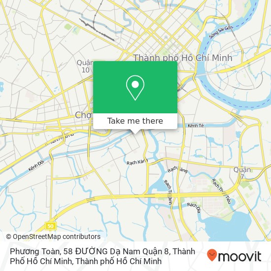 Bản đồ Phương Toàn, 58 ĐƯỜNG Dạ Nam Quận 8, Thành Phố Hồ Chí Minh