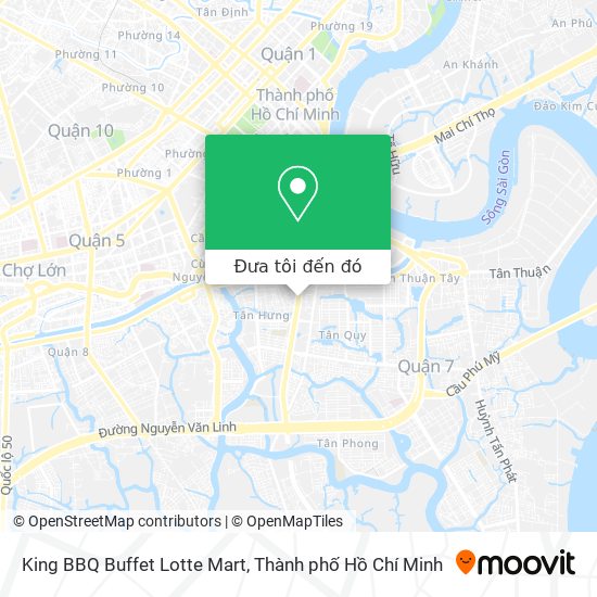 Bản đồ King BBQ Buffet Lotte Mart