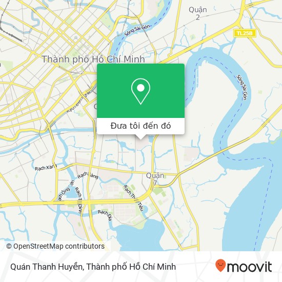 Bản đồ Quán Thanh Huyền, ĐƯỜNG Số 11N Quận 7, Thành Phố Hồ Chí Minh