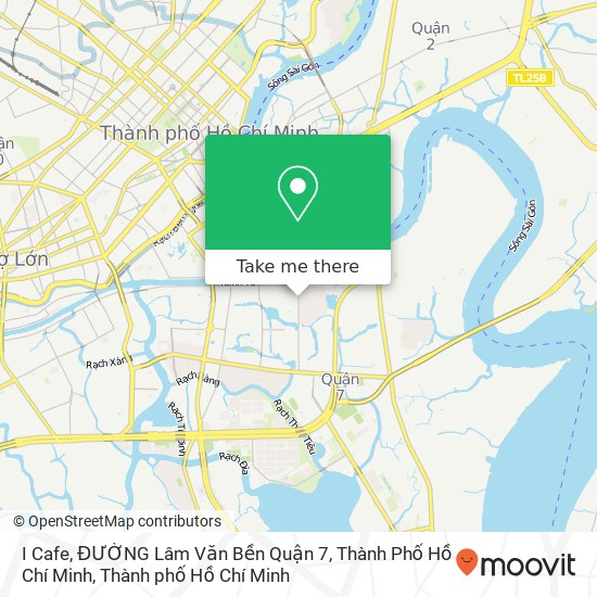 Bản đồ I Cafe, ĐƯỜNG Lâm Văn Bền Quận 7, Thành Phố Hồ Chí Minh