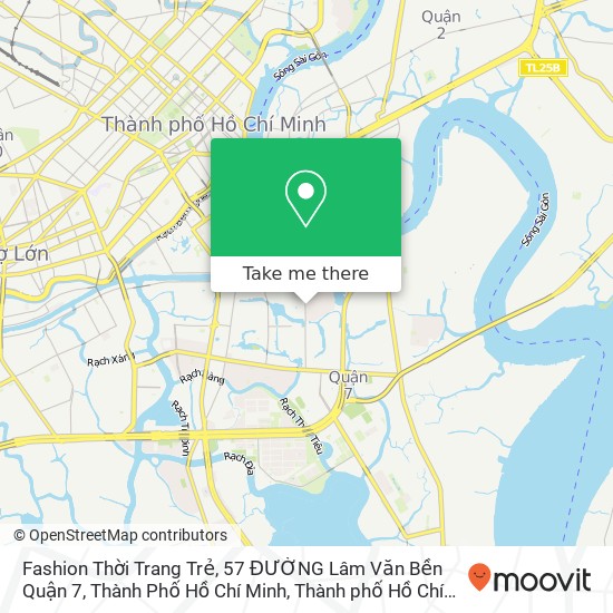 Bản đồ Fashion Thời Trang Trẻ, 57 ĐƯỜNG Lâm Văn Bền Quận 7, Thành Phố Hồ Chí Minh