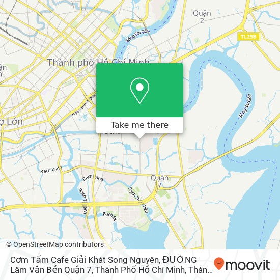 Bản đồ Cơm Tấm Cafe Giải Khát Song Nguyên, ĐƯỜNG Lâm Văn Bền Quận 7, Thành Phố Hồ Chí Minh