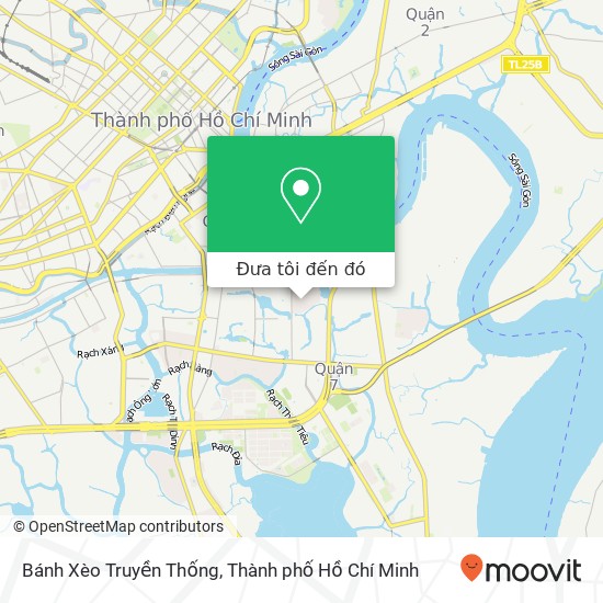 Bản đồ Bánh Xèo Truyền Thống, ĐƯỜNG Số 17 Quận 7, Thành Phố Hồ Chí Minh