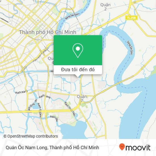 Bản đồ Quán Ốc Nam Long, HẺM 143 Tân Mỹ Quận 7, Thành Phố Hồ Chí Minh