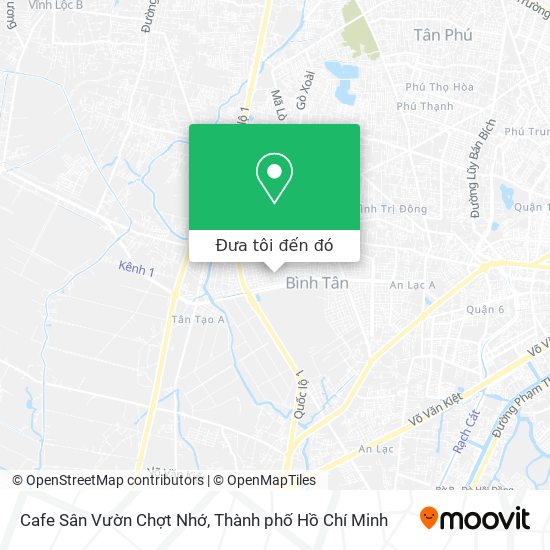 Làm sao để đến Cafe Sân Vườn Chợt Nhớ ở Binh Tan bằng Xe buýt?