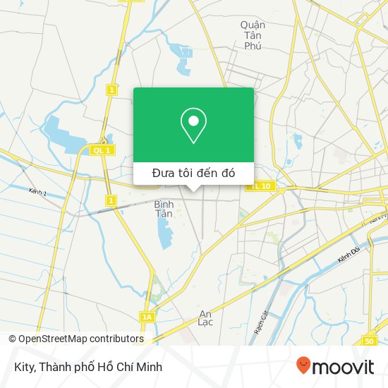 Bản đồ Kity, ĐƯỜNG Số 22 Quận Bình Tân, Thành Phố Hồ Chí Minh
