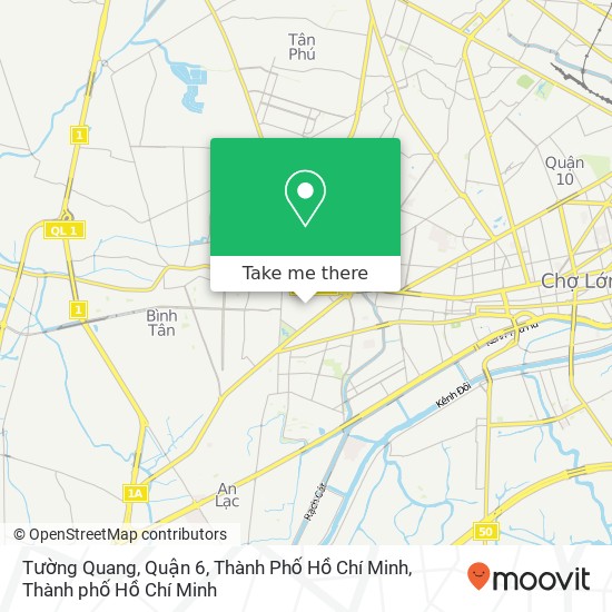 Bản đồ Tường Quang, Quận 6, Thành Phố Hồ Chí Minh