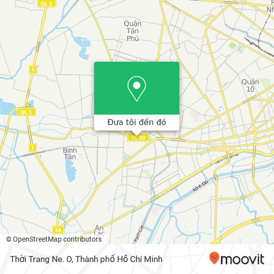 Bản đồ Thời Trang Ne. O, 100 ĐƯỜNG Bà Hom Quận 6, Thành Phố Hồ Chí Minh