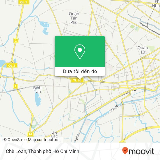 Bản đồ Chè Loan, ĐƯỜNG Số 3 Quận 6, Thành Phố Hồ Chí Minh